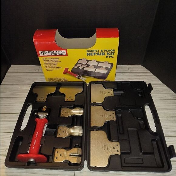 Central Forge 9 Piece Carpet And Floor Repair Kit Model 93777 - Picture 1 of 6